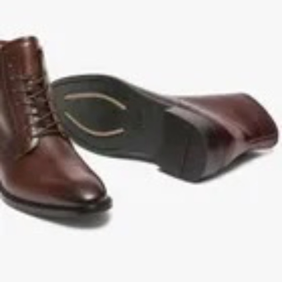 Bocage innovation brown leather ankle boots main image 11